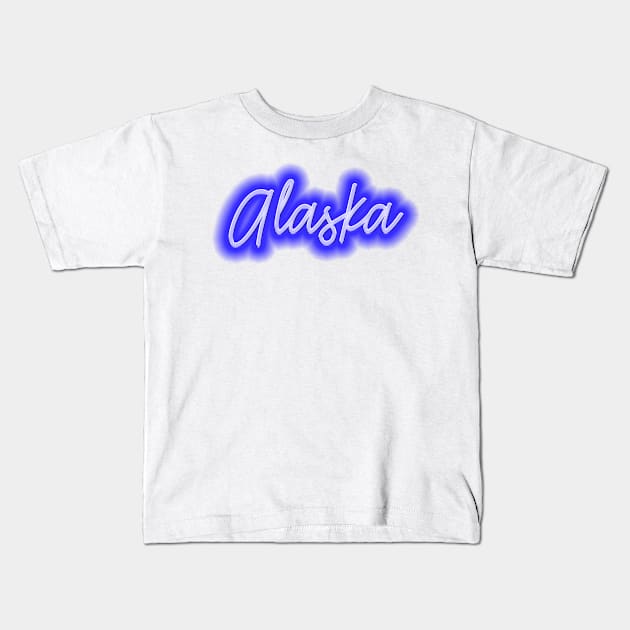 Alaska Kids T-Shirt by arlingjd